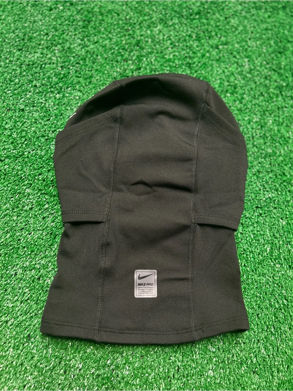Nike Pro HyperWarm Black Balaclava Hood One Size Unisex